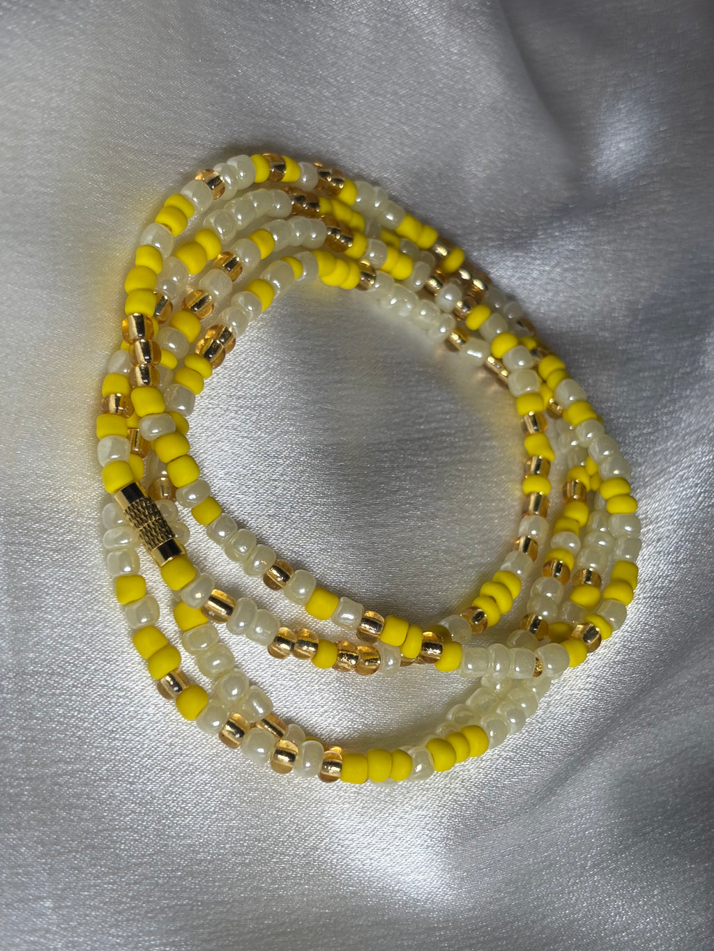 Golden Bloom - Luxury Waistbeads