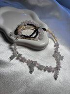 Rose Quartz Grace  Waistbeads