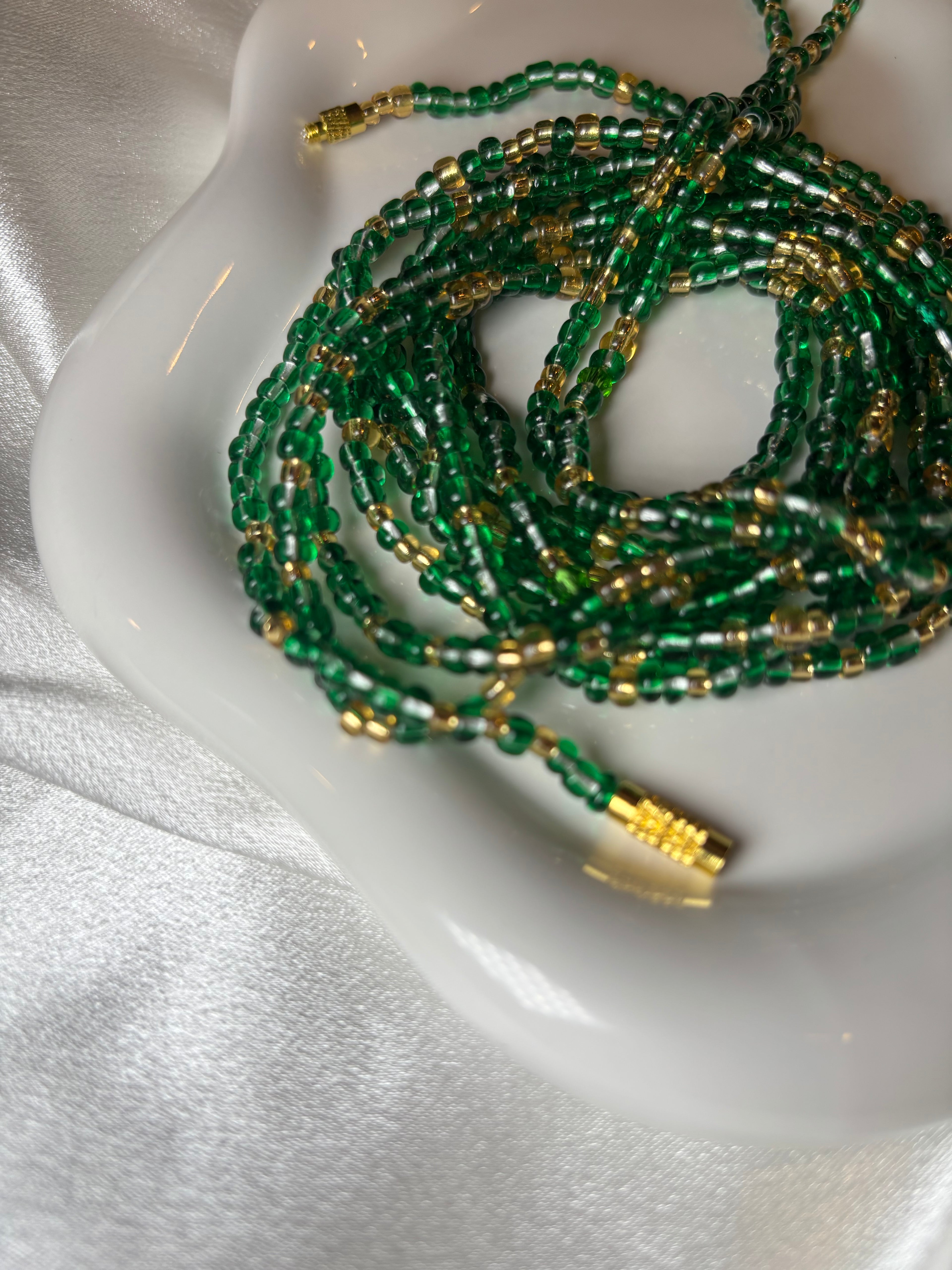 Emerald Luxe™ Waist Beads