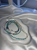 Blue Aurora Crystal / Waist Bead Luxe