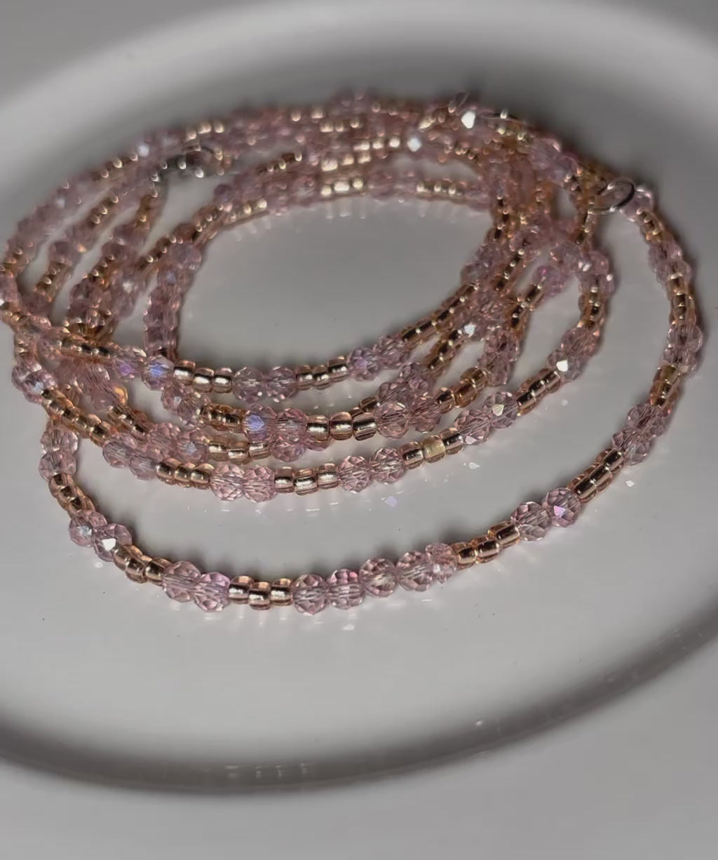 Blush Rose Waistbeads