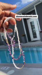 Amethyst Grace™ – Luxury Waist Beads